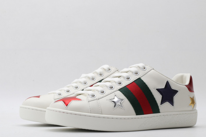 g*u*i ace embroidered low-top sneaker g096