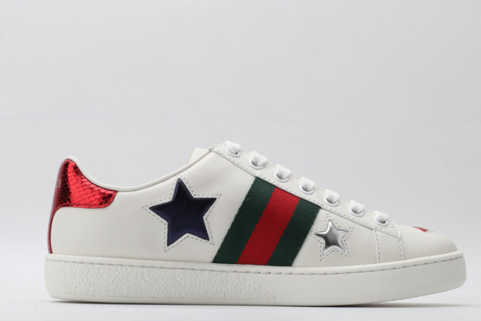 g*u*i ace embroidered low-top sneaker g096