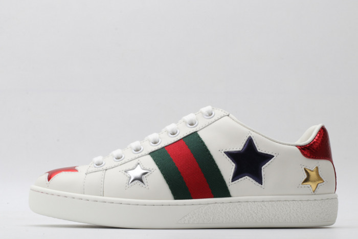 g*u*i ace embroidered low-top sneaker g096