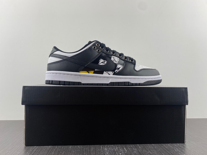 nike dunk low Ch*0me He**ts panda dd1391-1001