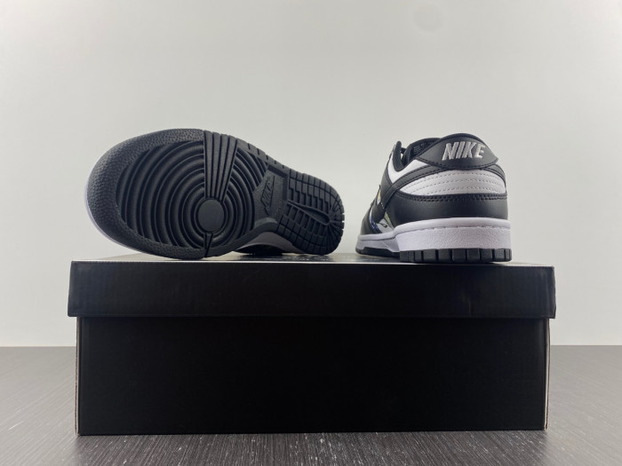 nike dunk low Ch*0me He**ts panda dd1391-1001