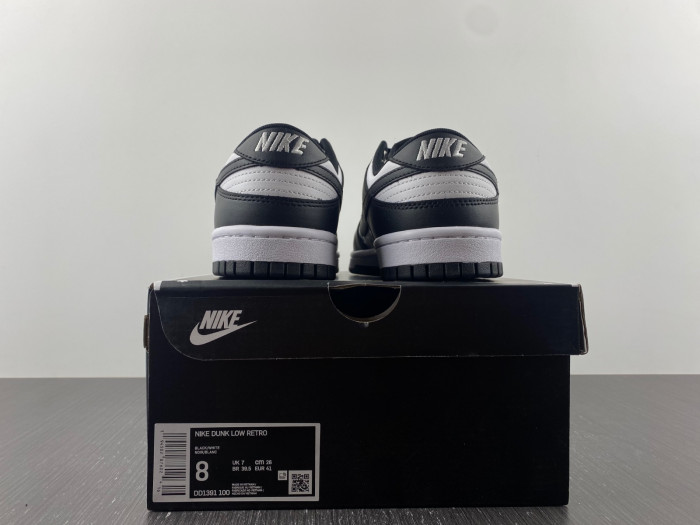 nike dunk low Ch*0me He**ts panda dd1391-1001