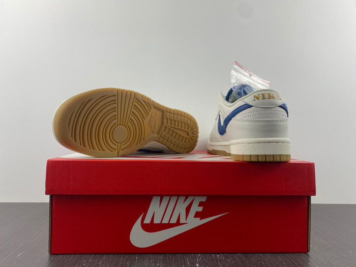 nike dunk low se sail dark marina blue dx3198-133