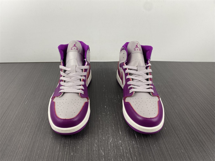 air jordan 1 mid magenta bq6472-501
