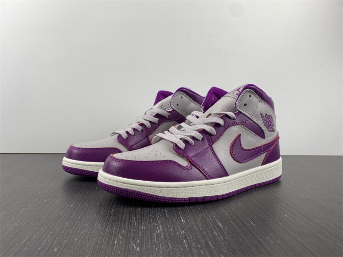 air jordan 1 mid magenta bq6472-501