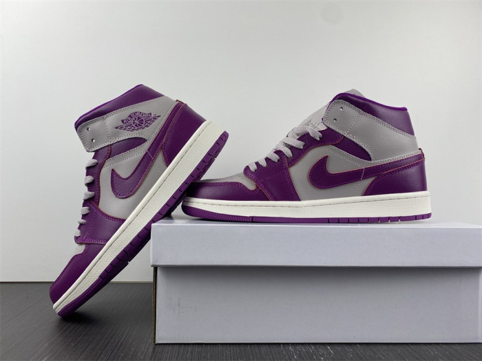 air jordan 1 mid magenta bq6472-501