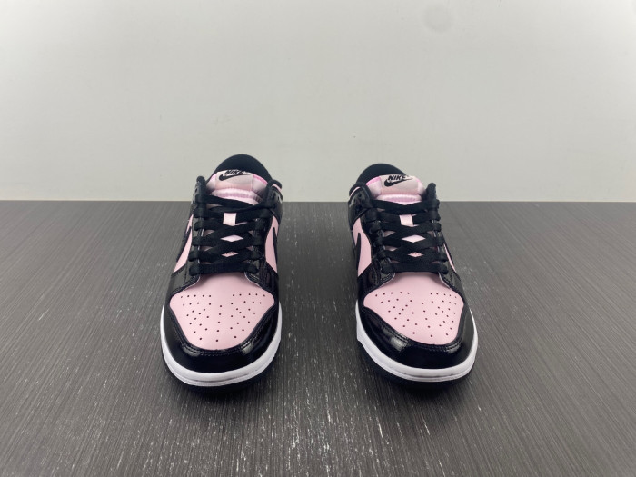 nike dunk low pink foam black dj9955-600