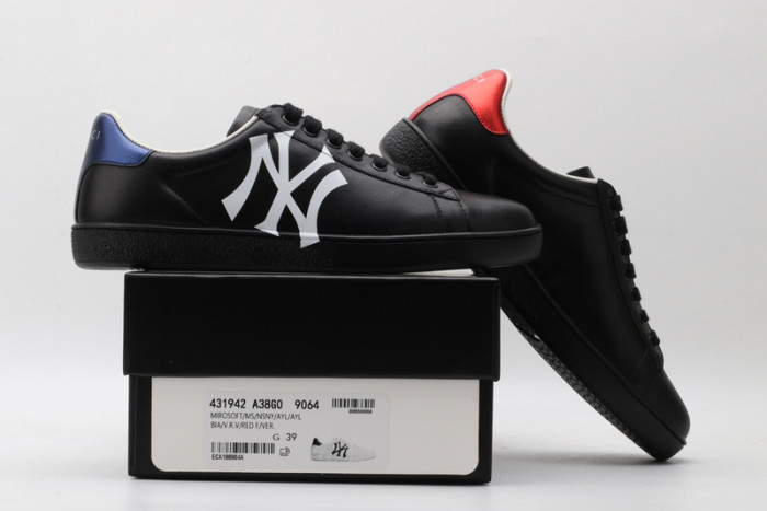 g*u*i ace embroidered low-top sneaker g103
