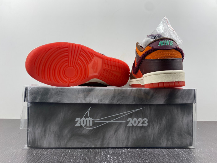 nike dunk low prm year of the rabbit light crimson fd4203-661