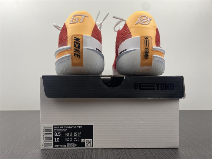 nike air zoom g.t. cut university red cz0175-100