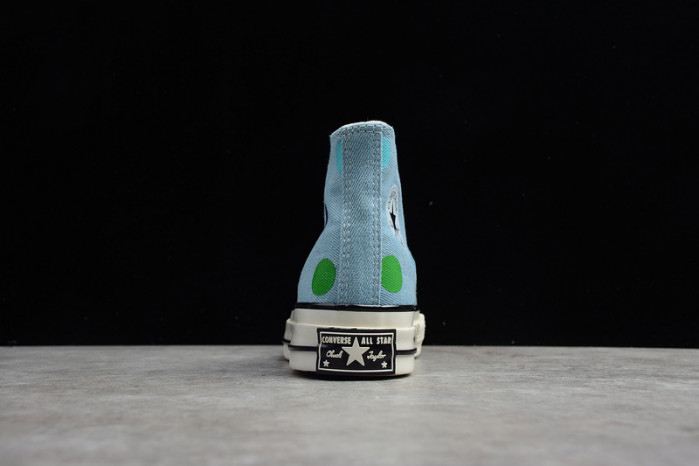 converse chuck taylor all-star 70s high x golf wang polka dot c0002