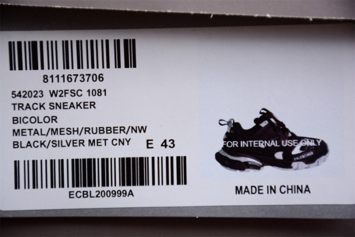 Ba*len*cia*ga track w2fsc 1081