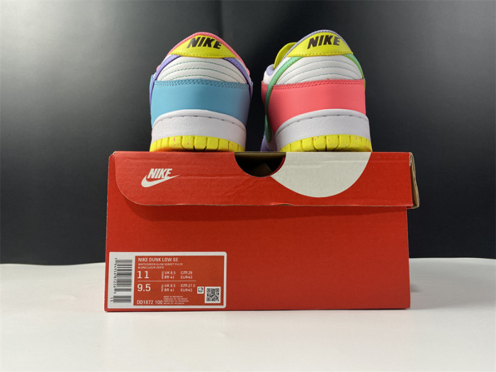 nike dunk low se easter dd1872-100