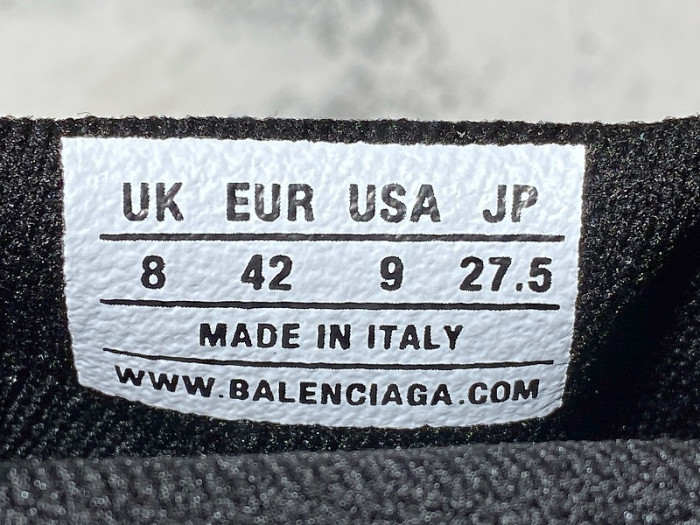 Ba*len*cia*ga speed trainer sneakers letter bottom wt-9038