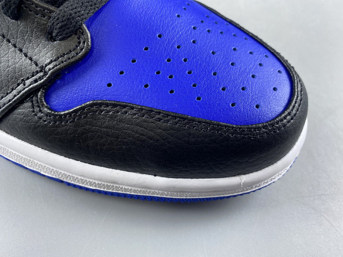 air jordan 1 mid royal black blue 554724-068