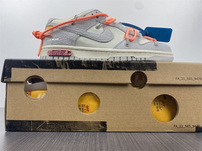 nike dunk low ow lot 19 dj0950-119