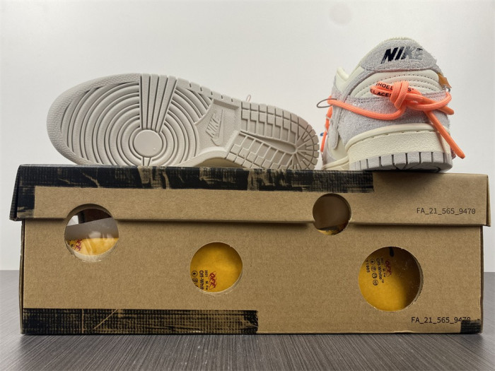 nike dunk low ow lot 19 dj0950-119