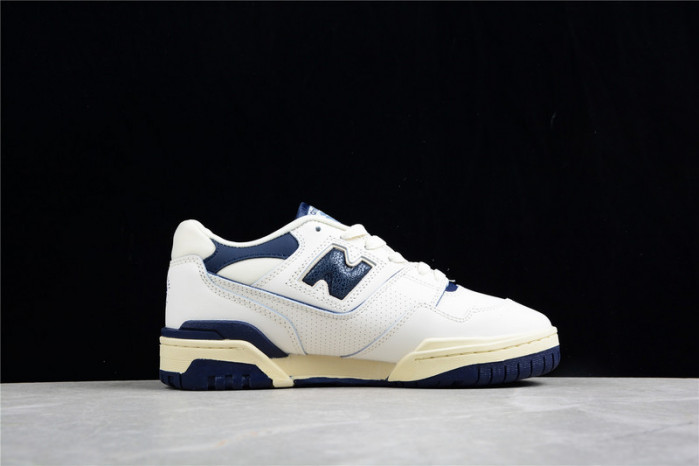 new balance 550 aime leon dore white navy bb550alf