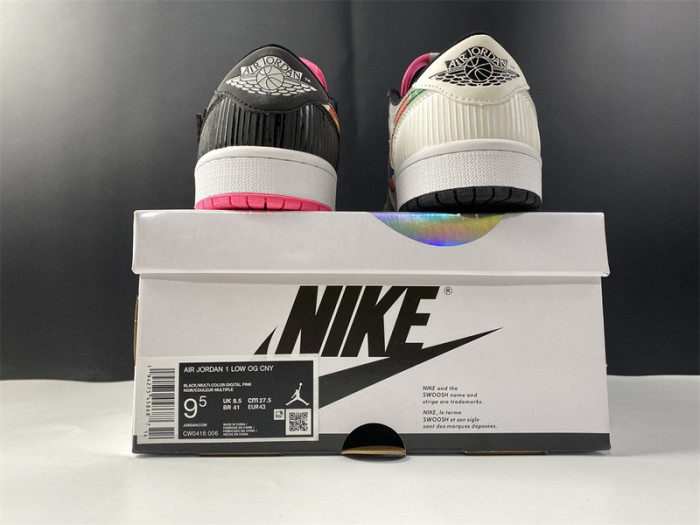 air jordan 1 low cny cw0418-006