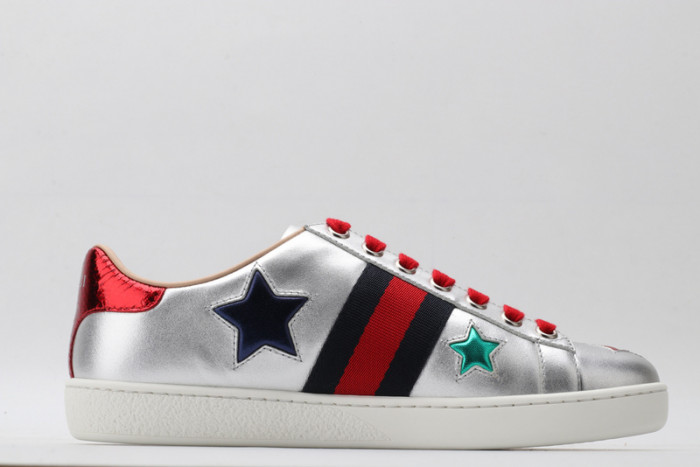 g*u*i ace embroidered low-top sneaker g097