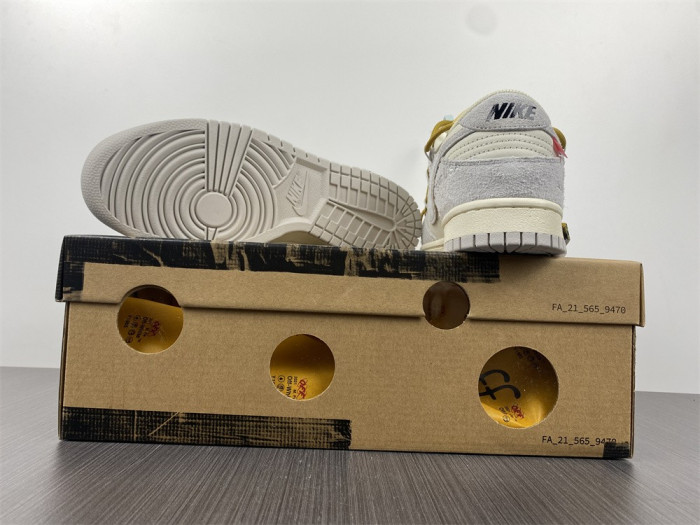 nike dunk low ow lot 37 dj0950-105