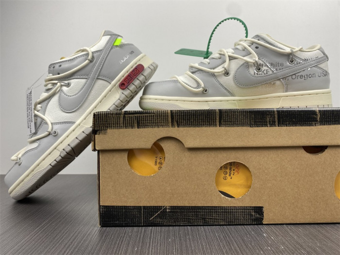 ow x nike dunk lot 25 dm1602-121