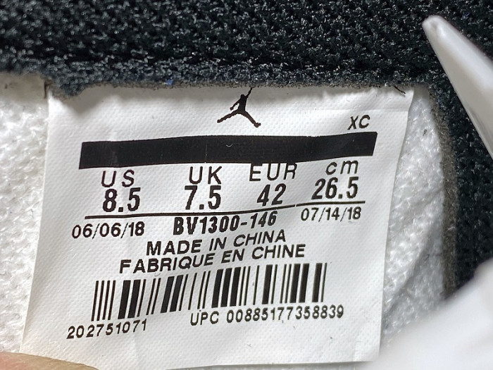 union x jordan 1 retro high los angeles blue toe bv1300-146