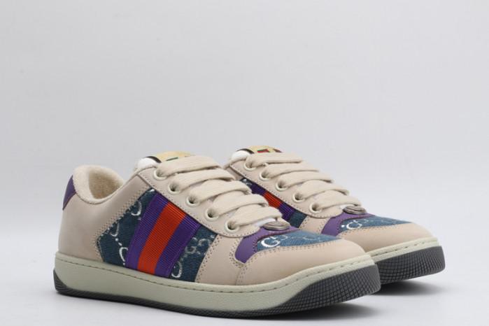 g*u*i ace embroidered low-top sneaker e2341