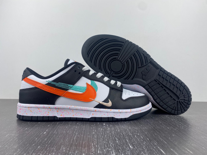 nike dunk low multiple s*hes white washed teal fd4623-131