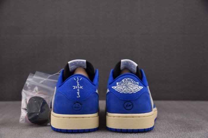 Travis Scott x Air Jordan 1 low blue white DM7866-400