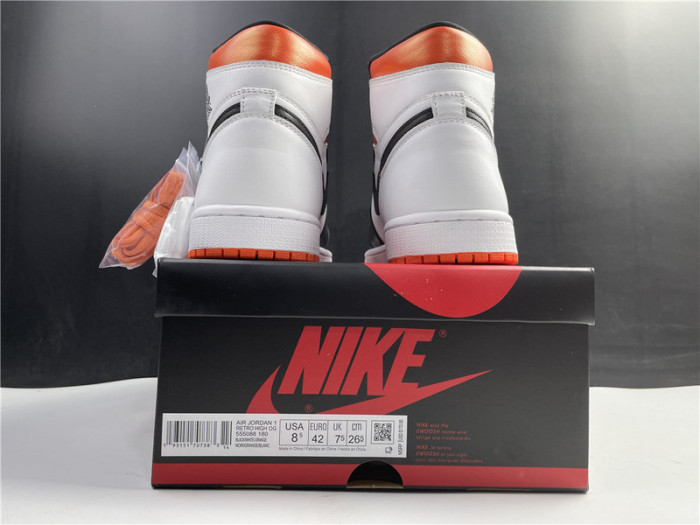 air jordan 1 retro high electro orange 555088-180