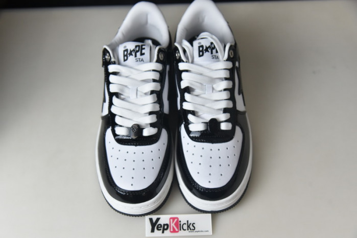 a bathing ape bape sta low black b027
