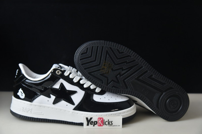a bathing ape bape sta low black b027