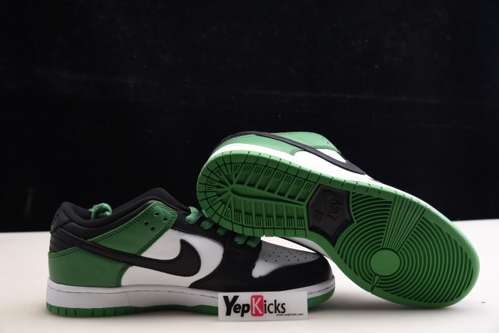 nike sb dunk low “classic green” bq6817-302