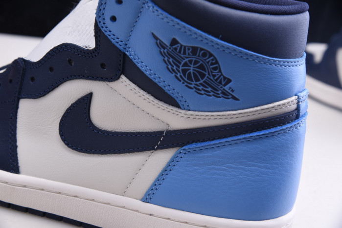 jordan 1 retro high unc obsidian 555088-140