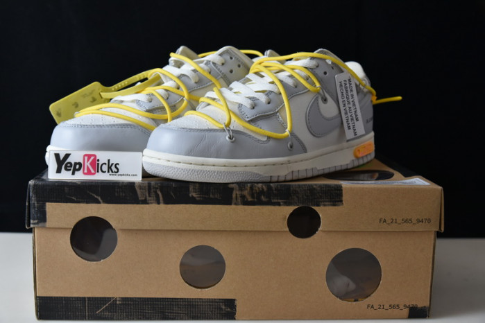 nike dunk low ow lot 29 dm1602-103