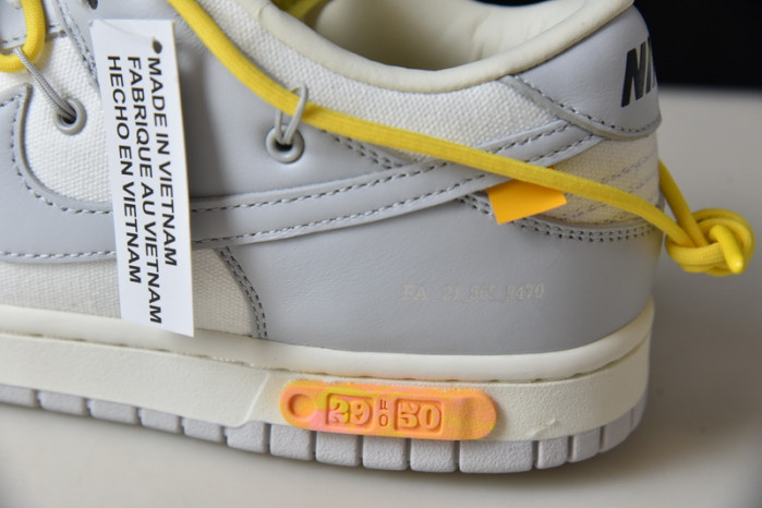 nike dunk low ow lot 29 dm1602-103