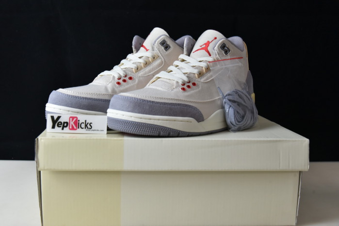 air jordan 3 “muslin" dh7139-100