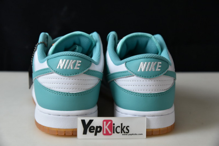 nike dunk low white turquoise dv2190-100