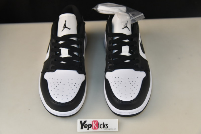 air jordan 1 low black white dc0774-101