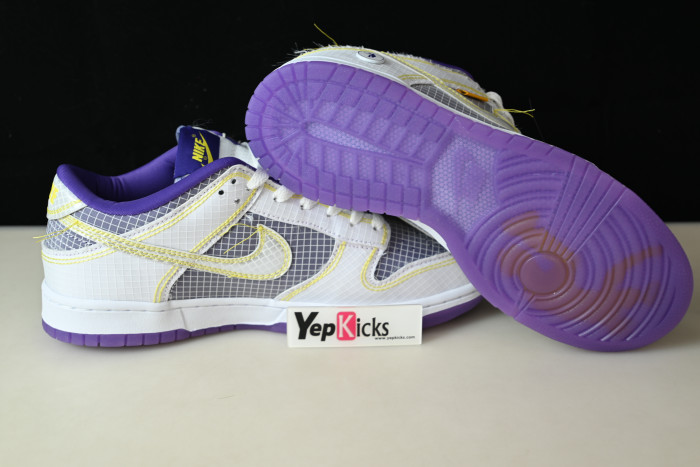 nike dunk low union passport pack court purple dj9649-500