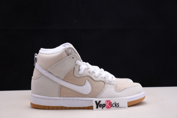 nike sb dunk high pro iso orange label unbleached natural da9626-100
