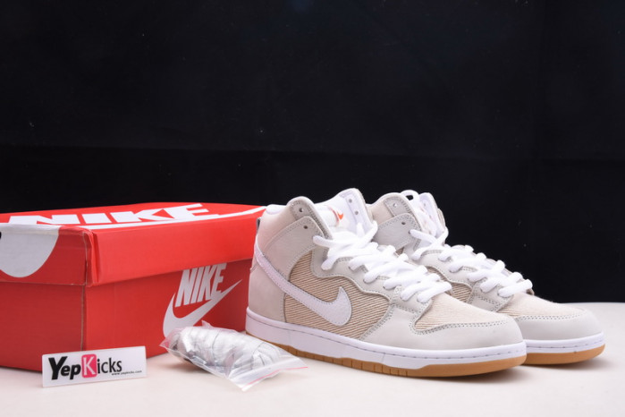 nike sb dunk high pro iso orange label unbleached natural da9626-100