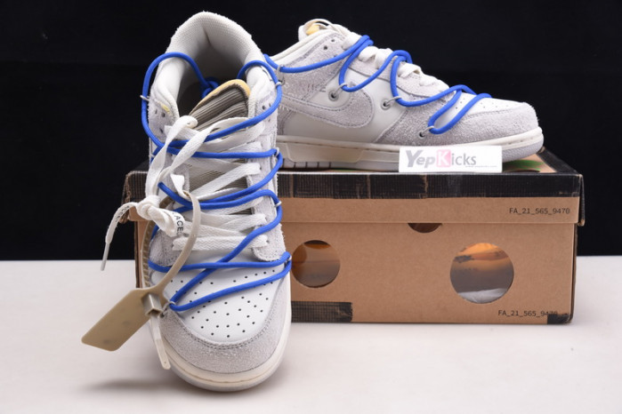 nike dunk low ow lot 32 dj0950-104