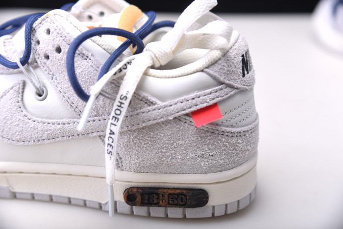 nike dunk low ow lot 18 dj0950-112