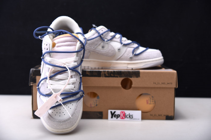 nike dunk low ow lot 18 dj0950-112