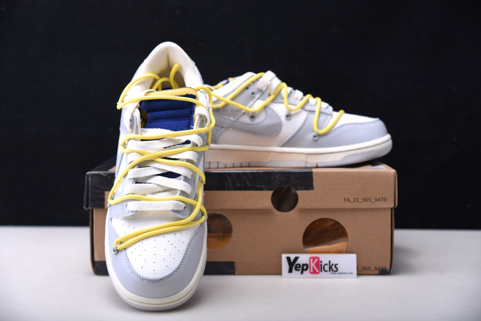 nike dunk low ow lot 27 dm1602-120