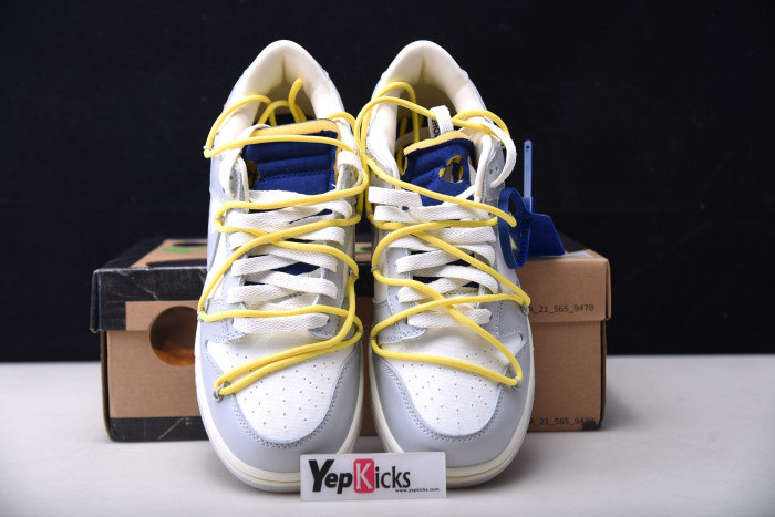 nike dunk low ow lot 27 dm1602-120