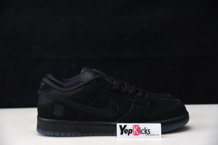 nike dunk low sp undefeated 5 on it black do9329-001