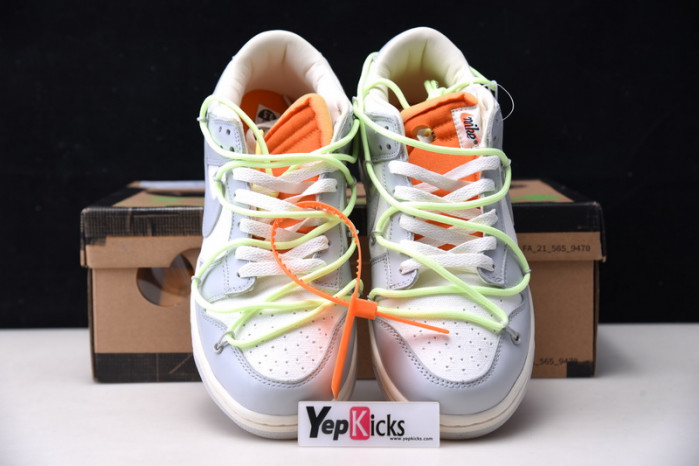 nike dunk low ow lot 43 dm1602-128